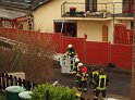 Dachstuhlbrand Koeln Bocklemuend Untere Dorfstr P143